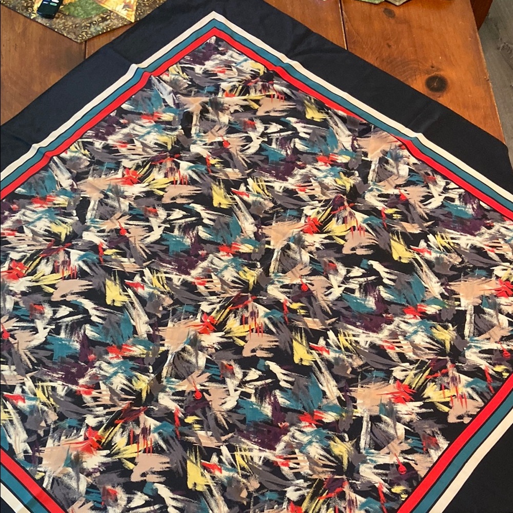 Abstract Patterned Scarf